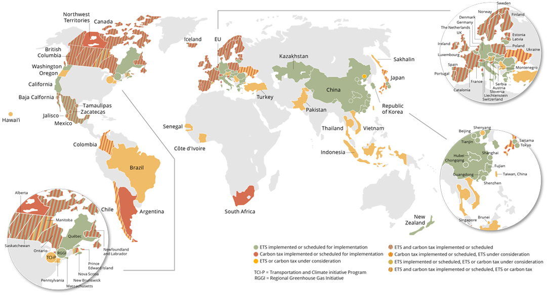 2021年全球碳定價現(xiàn)狀和趨勢執(zhí)行摘要 2021年全球碳定價現(xiàn)狀和趨勢執(zhí)行摘要